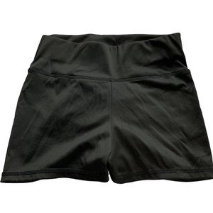 Small black spandex athletic shorts